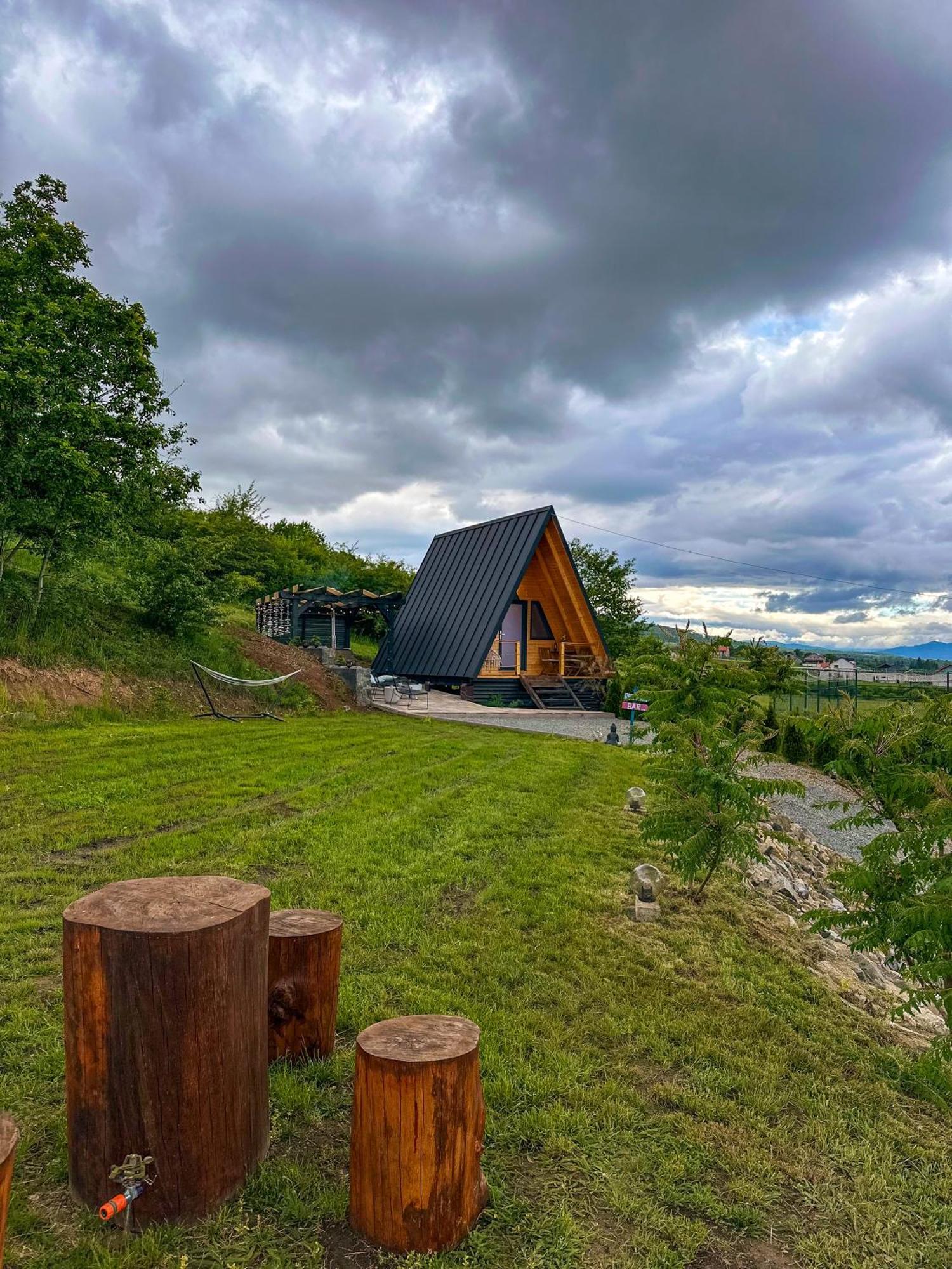 A Frame 1 Transalpina Hotel Petresti Ngoại thất bức ảnh